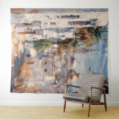 Tenture Impressionist motiv of Tunis (En situation (horizontale))