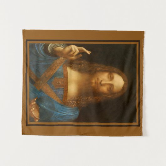 TENTURE IMPRIMANTE D'ART FINE SALVATOR MUNDI (Devant (Horizontal))