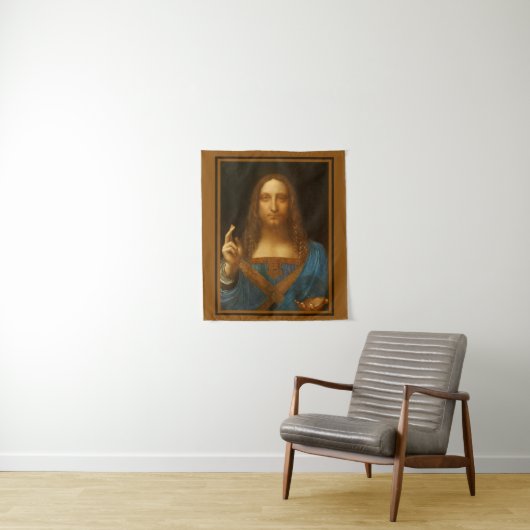 TENTURE IMPRIMANTE D'ART FINE SALVATOR MUNDI (En situation)