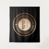 Tenture IMPRIMER do-it-yourself MÉDAILLE Champion de bronz (Devant)