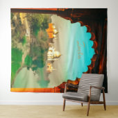 Tenture Inde Taj Mahal (En situation (horizontale))