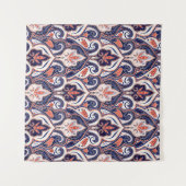 Tenture Indian paisley pattern seamless. Persian arabesque (Devant (Horizontal))