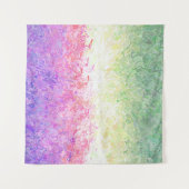 Tenture Indicateur Abstrait de la fierté Genderfaun (Devant (Horizontal))