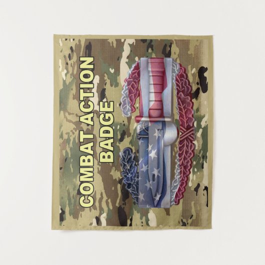 Tenture Indicateur d'action de combat (Devant)