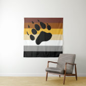 Tenture Indicateur de la fierté de l'ours (En situation)