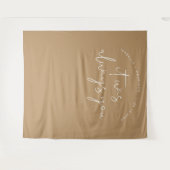 Tenture INDIE Boho Moderne Mariage Fond photo (Devant (Horizontal))