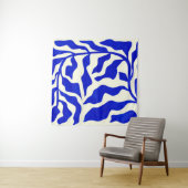 Tenture Indigo Elegance (En situation (horizontale))