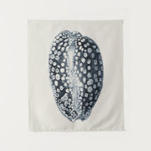 Tenture Indigo Seashell (Devant)