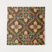 Tenture Indonesian batik motifs with very distinctive plan (Devant)