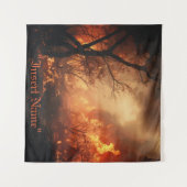 Tenture Inferno (Devant (Horizontal))