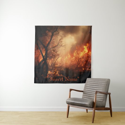 Tenture Inferno (En situation)