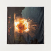 Tenture Inferno (Devant (Horizontal))