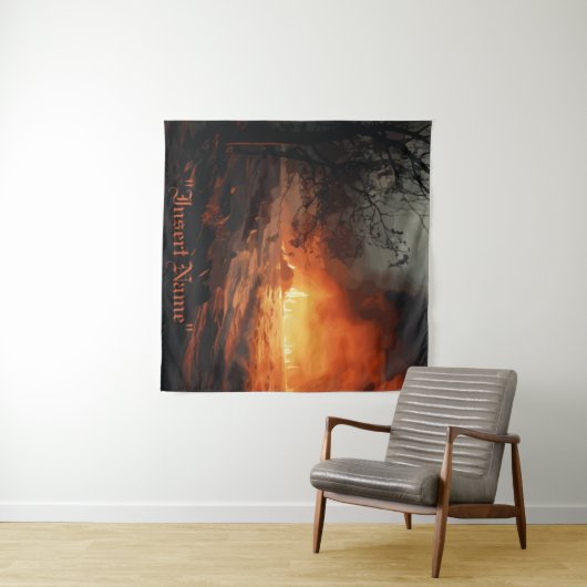 Tenture Inferno (En situation (horizontale))