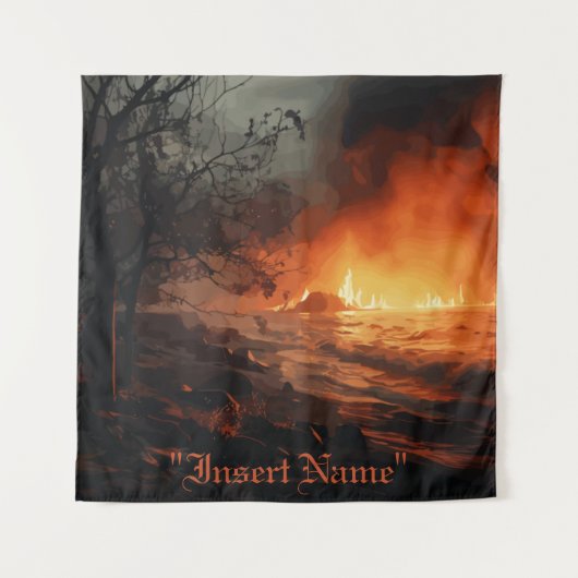 Tenture Inferno (Devant)