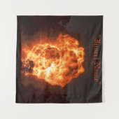 Tenture Inferno (Devant (Horizontal))