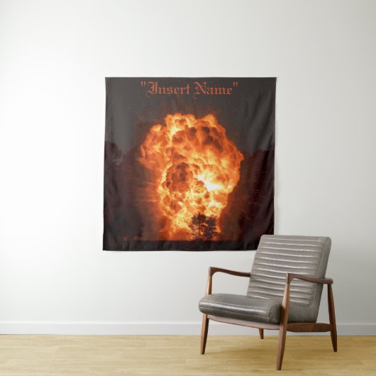 Tenture Inferno (En situation)