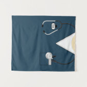 Tenture Infirmière Cadeau, Remise de diplôme de l'école d' (Devant (Horizontal))