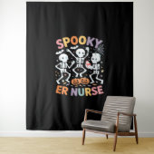 Tenture Infirmière Cute Halloween Éffrayant Essentiel T-Sh (En situation)
