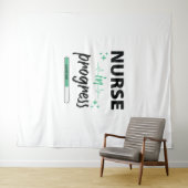 Tenture Infirmière en cours (En situation (horizontale))