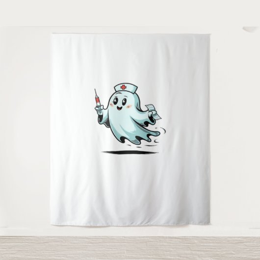 Tenture infirmière fantôme Classic T-Shirt_2 (Devant)