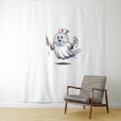 Tenture infirmière fantôme T-shirt classique (En situation)