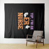 Tenture infirmière infirmière Boo Crew Urgence infirmière  (En situation (horizontale))