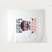 Tenture Infirmière pédiatrique Par Jeu De Jour Par Nuit -E (Devant (Horizontal))