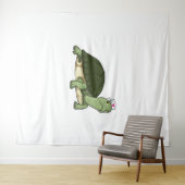Tenture Infirmière tortue (En situation (horizontale))