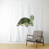 Tenture Infirmière tortue (En situation)