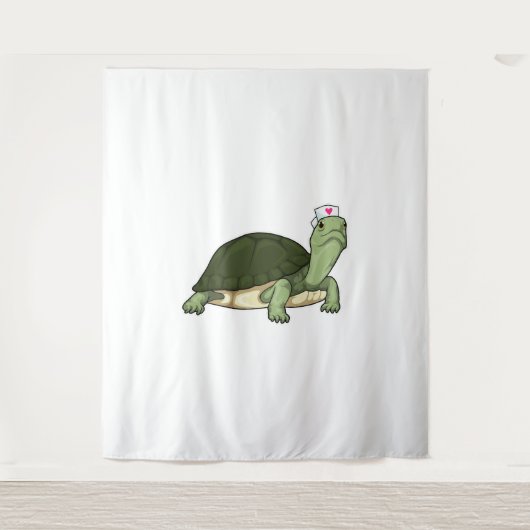 Tenture Infirmière tortue (Devant)