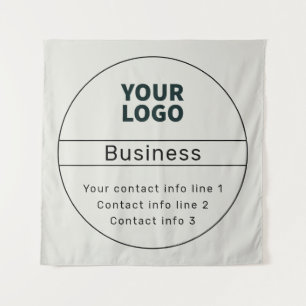 Tenture Informations de contact d'entreprise ou de marque