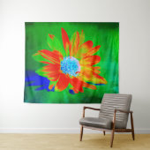 Tenture Infra Red Daisy (En situation (horizontale))