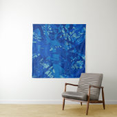 Tenture Ink hand made painting. Abstract wall art. Creativ (En situation (horizontale))