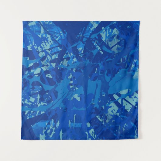Tenture Ink hand made painting. Abstract wall art. Creativ (Devant)