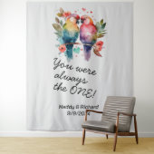 Tenture Inséparables. Tu as toujours été l'UN ! (En situation)