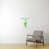 Tenture Insérez les orteils ici (En situation)