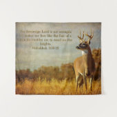 Tenture Inspiration Habakkuk 3:18 (Devant (Horizontal))