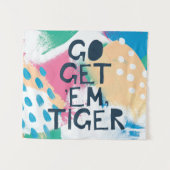 Tenture Inspiration II | Aller chercher 'Em Tiger (Devant (Horizontal))