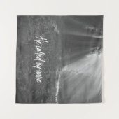 Tenture Inspirationnel, il a appelé ma citation (Devant (Horizontal))