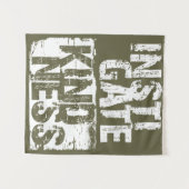 Tenture Instiller la bonté à l'humanité Sensibilisation so (Devant (Horizontal))