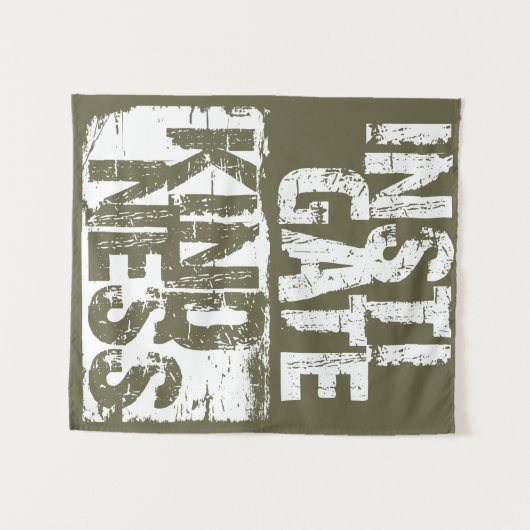 Tenture Instiller la bonté à l'humanité Sensibilisation so (Devant (Horizontal))