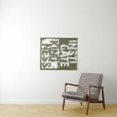 Tenture Instiller la bonté à l'humanité Sensibilisation so (En situation (horizontale))