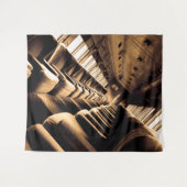 Tenture Intérieur du train à vapeur Sepia (Devant (Horizontal))