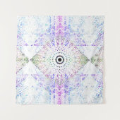 Tenture Inverser le prisme triangulaire tribal (Devant (Horizontal))