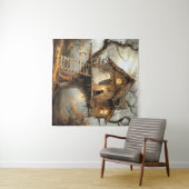 Tenture Invités de minuit au Lantern Tree (En situation (horizontale))