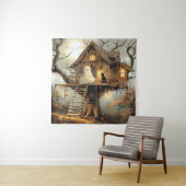 Tenture Invités de minuit au Lantern Tree (En situation)