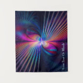 Tenture Iridescence structurelle (Devant)