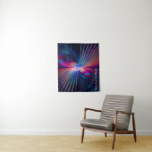 Tenture Iridescence structurelle (En situation)