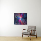 Tenture Iridescence structurelle (En situation (horizontale))