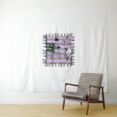 Tenture Iridescente Coquette Halloween (En situation (horizontale))